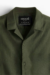 Cotton Resort Collar Shirt - Ranger